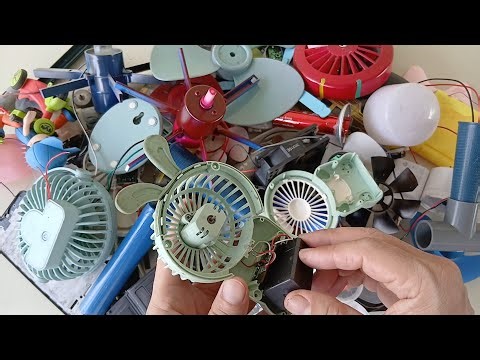 Try reassembling some mini fans from your old stuff - see which ones still survive.