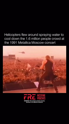 In 1991, Metallica performed at the Monsters of Rock festival in Moscow, a massive event held just months before the Soviet Union collapsed. The concert drew an estimated 1.6 million people, many experiencing a Western rock show for the first time, marking a cultural turning point. The crowd, which included soldiers and civilians, surged with energy as Metallica delivered one of their most intense sets. Helicopters circled overhead to monitor the unprecedented gathering, but the audience remaine