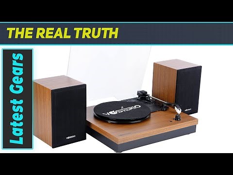 Immerse Yourself in Nostalgia with the VOSTERIO Bluetooth Record Player - A Comprehensive Review!