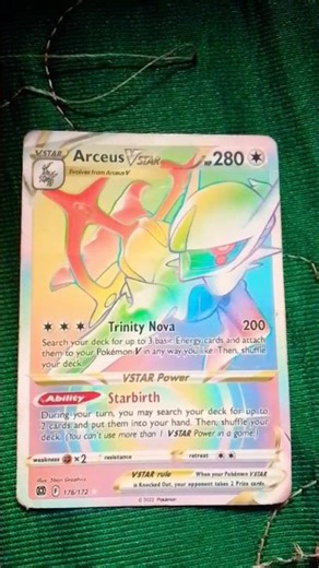 Arceas the god on pokemon world #arceus #pokemon #pokemoncards