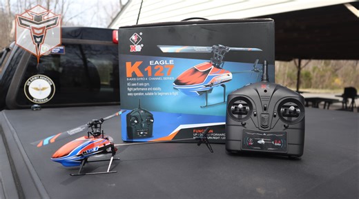 Watch XK Eagle K127 Remote Control Helicopter on Amazon Live