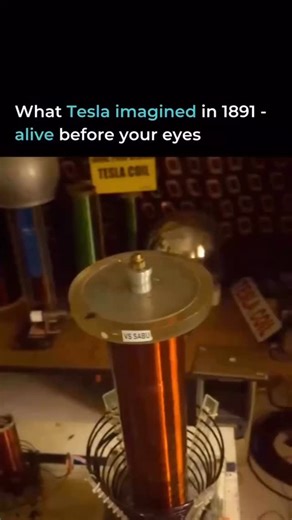Vikas Kumar on Instagram: "Credits to @codeintellectus, Witness the electrifying reality of Nikola Tesla’s “electric whirl” brought to life! This device serves as a stunning demonstration of ionic propulsion powered by a Tesla coil. The coil generates an incredibly high-voltage, high-frequency electric field that concentrates intensely at the sharp tips of the metal rotor—a phenomenon known as the “point effect” . This concentrated energy ionizes the surrounding air molecules, stripping them of 