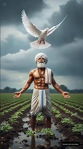 story of the farmer and the pigeon 😭 #ai #farmer #pigeon #shorts