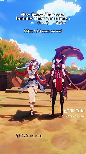 Genshin Impact: Voice Lines and Character Imitations Part 2
