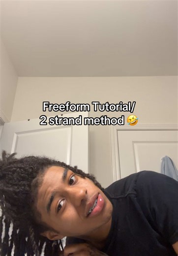 Freeform Dreads Tutorial: 2 Strand Method Explained