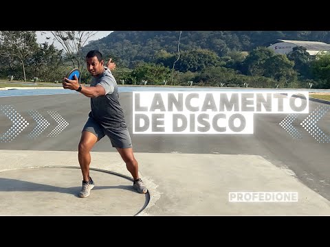 Dicas para você iniciar no lançamento de disco. Passo a passo para iniciar no atletismo.