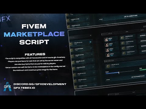 GFX Marketplace Script