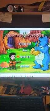 Dragon Tales Let's Be Brave DVD Menu Walkthrough!