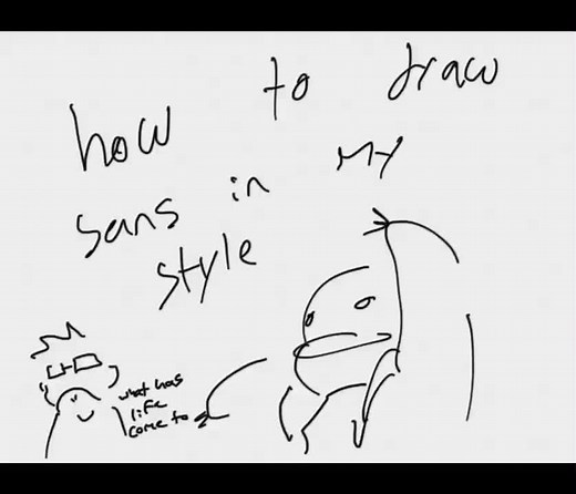 Art Tutorial: Silly Drawing with Sans