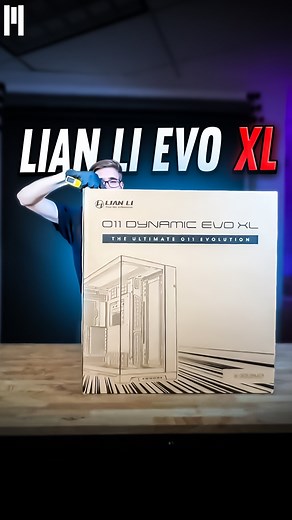 Lian Li 011 Dynamic Evo XL PC case preview 👀 #pcbuild #gamingpc #pcgaming #pcmasterrace | META PCs