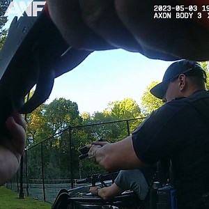 Police have released video of the arrest of the alleged Midtown Atlanta shooter. Full Video: https://bit.ly/3OeOmRC | Atlanta News First