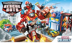 Playskool Heroes Transformers Rescue Bots Commercial