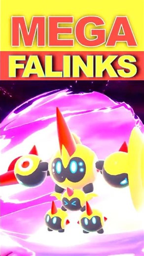 Coolest Mega EVER? #pokemon #megaevolution #falinks #megafalinks #legendsza #switch2