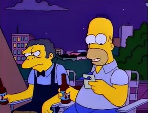 3.7K views · 183 reactions | "Who's Drederick Tatum, anyway? Is he another hobo?" (S8, E3: "The Homer They Fall") | Nothing but Simpsons clips | Facebook