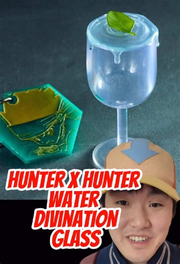 Hunter x Hunter Water Divination Glasses for Nen Type Determination #hunterxhunter