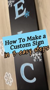 3 Steps to Make a Sign