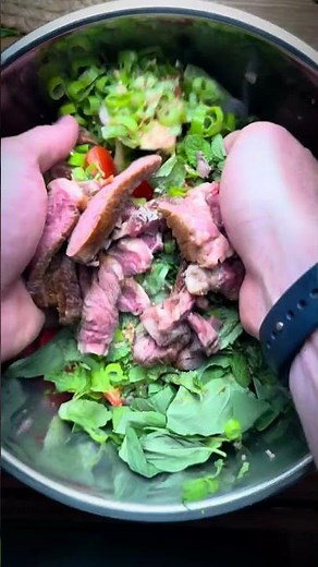Thai beef salad #cooking