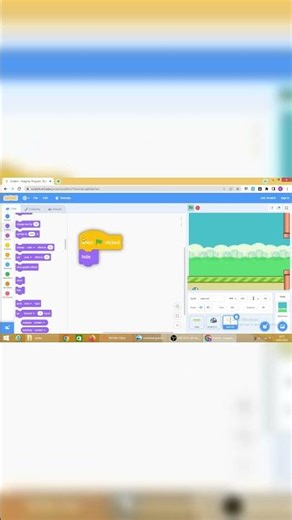 Make Your Own Flappy Bird Game! Here Are the Steps #Shorts #FlappyBird #Scratch #LearnCoding