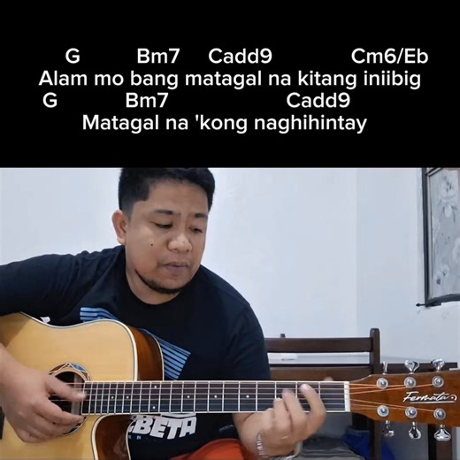 Nandito Ako - Ogie Alcasid Guitar Tutorial | Guitar: Fermata FA214 #guitarkada #fyp #guitarlessons #music #foryoupageシ | Guitarkada