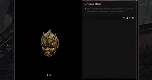 Baldur's Gate 3 Devilfoil Mask: Should I Keep or Sell Them?