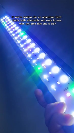 Affordable and Easy-to-Use Aquarium Light