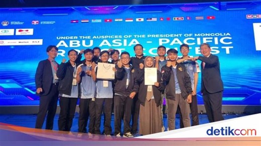 Kalahkan Negara Besar, Tim ITS Sabet Penghargaan di Kompetisi Robot Dunia