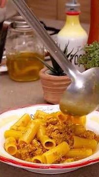 SAUSAGE PASTA WITH ROSEMARY AND SAFFRON