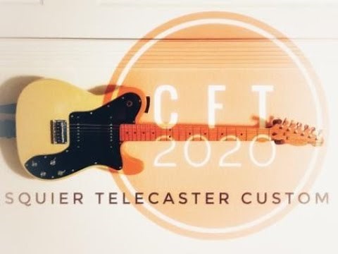 Squier Tele Custom II Electric Guitar with P-90 Pickups
