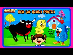 Galinha Pintadinha Em Boi Da Cara Preta - Boi Boi | Nursery Rhymes - Canção De Ninar Infantil
