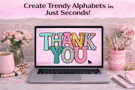 Texas Gal Alphabet Generator App, PNG Alphabet Maker for Digital Designers, Instant Download Software, Create Filled Letter Sets Fast - Etsy Australia