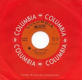Patsy Gallant - I Don't Know Why / Thank You, Come Again