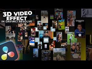Make a 3D Floating Video Effect in DaVinci Resolve!