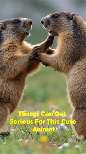 Meet Nature’s Strangest Animal The Marmot.🐿️😲