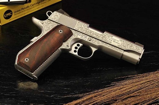 Ed Brown Kobra Carry Signature Pistol: Work of Art - Handguns