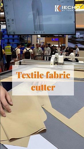 Textile and garment cutting demo with IECHO AK4. #cutter #iecho #machine #automobile #digitalcutter