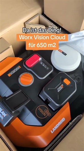 Worx Vision Cloud bald im Einsatz. Folgt um das nicht zu verpassen. 😎♥️🏡