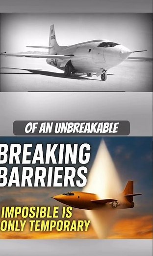 Breaking the Sound Barrier – The Day Flight Changed Forever ✈️💥.