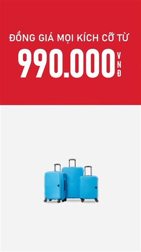 ✨ CẢ THÁNG “ĐỔ BỘ DEAL KHỦNG” TẠI LUG ✨ Săn ngay hàng loạt ưu đãi khiến bạn không thể ngồi yên: 💥 Cào trúng vali 0Đ - Cơ hội sở hữu chiếc vali thời trang mà không phải mất một đồng nào. 💥 Vali chống vỡ Aber PP02 đồng giá size lớn nhỏ chỉ 990K. 💥 Vali quốc tế ELLE EL31295 chỉ 1.290K (Áp dụng khi cào thẻ trúng thưởng). 💥 Vali khóa khung Echolac chuẩn cao cấp, deal sốc chỉ 2.900K (Áp dụng khi cào thẻ trúng thưởng). ♻️ Thu cũ – Đổi mới: Mang vali cũ đến ngay, nhận liền voucher giảm 500K (Áp dụng