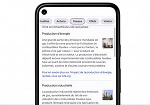 Une recherche sur Google 💬 du terme « changement climatique » affiche des millions de résultats. Causes, effets, actions à mener...pour mieux vous renseigner, nous vous proposons avec l’ONU 🌐 un accès facilité et organisé à l'information. 👉www.google.com/search?q=changement climatique | Google