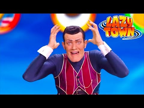 Robbie Rotten is trapped in the internet! | Lazy Town Compilation | Full Episodes