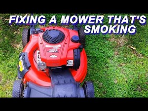 Fixing A Troy-Bilt Mower That's Smokes