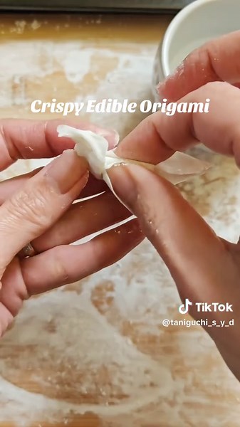 Crispy Edible Origami: A Unique DIY Craft