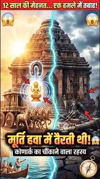 कोणार्क सूर्य मंदिर: वो राज जो 99% लोग नहीं जानते! 😱 Konark Sun Temple Secrets