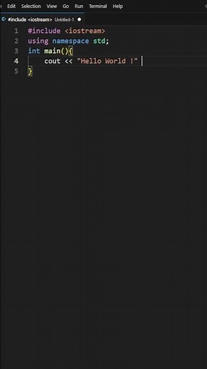 Écrire "Hello World" en C++ 💻 | Tutoriel ultra rapide