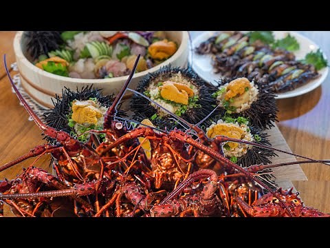 Cookin' Up the BEST of the SEA | Lobster, Uni, Squid, Scallops