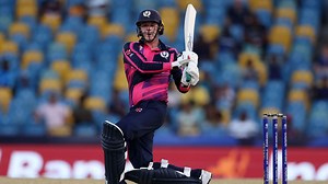 Scotland beat Namibia, Scotland won by 5 wickets (with 9 balls remaining)