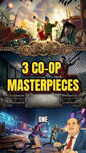 These 3 Co-op Games Are Masterpieces! #storyvault #coop #gaming #ittakestwo #awayout #splitfiction
