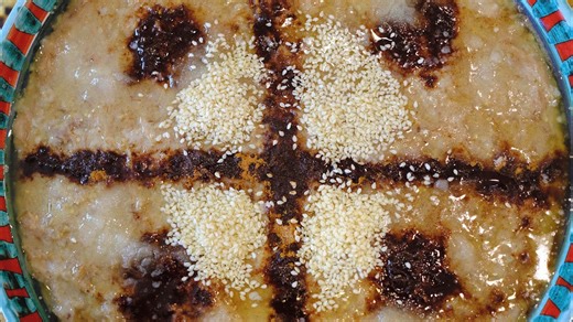 Persian halim (haleem) recipe: Traditional wheat and meat porridge