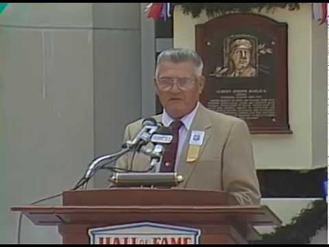 Al Barlick 1989 Hall of Fame Induction Speech