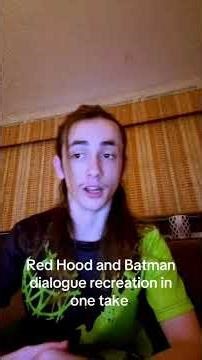Red Hood and BatMan script reading #dccomics #dc #batman #redhood #voiceactor #voiceacting